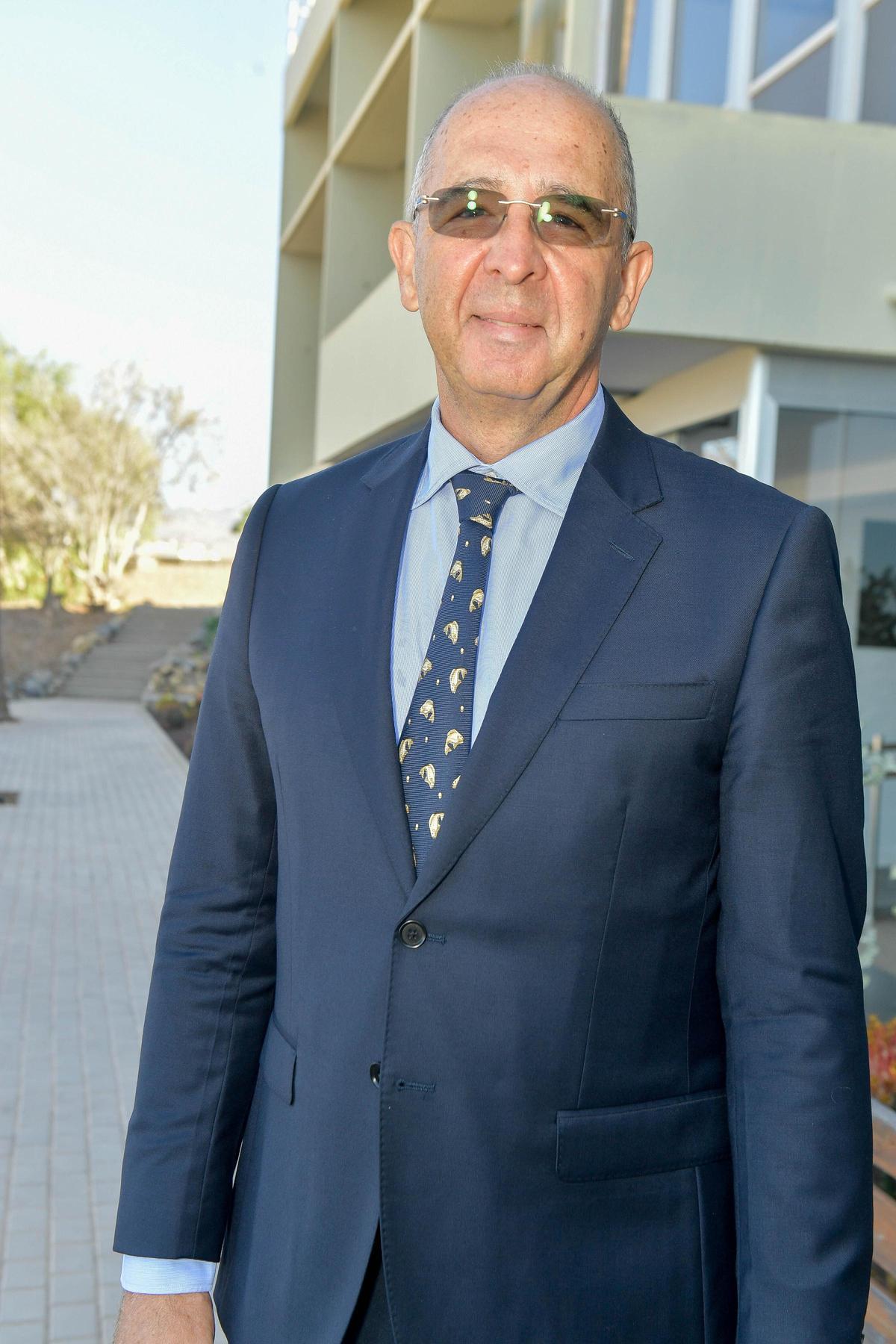 Octavio Camino Ramos, representante del Clúster Aeronáutico y Aeroespacial de Canarias.