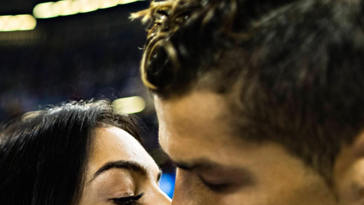 Primer beso Georgina Rodriguez y Cristiano Ronaldo