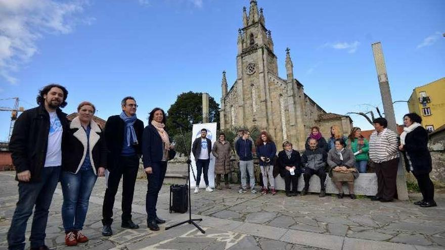 Acto celebrado por Marea de Pontevedra en Placeres. // G. Santos