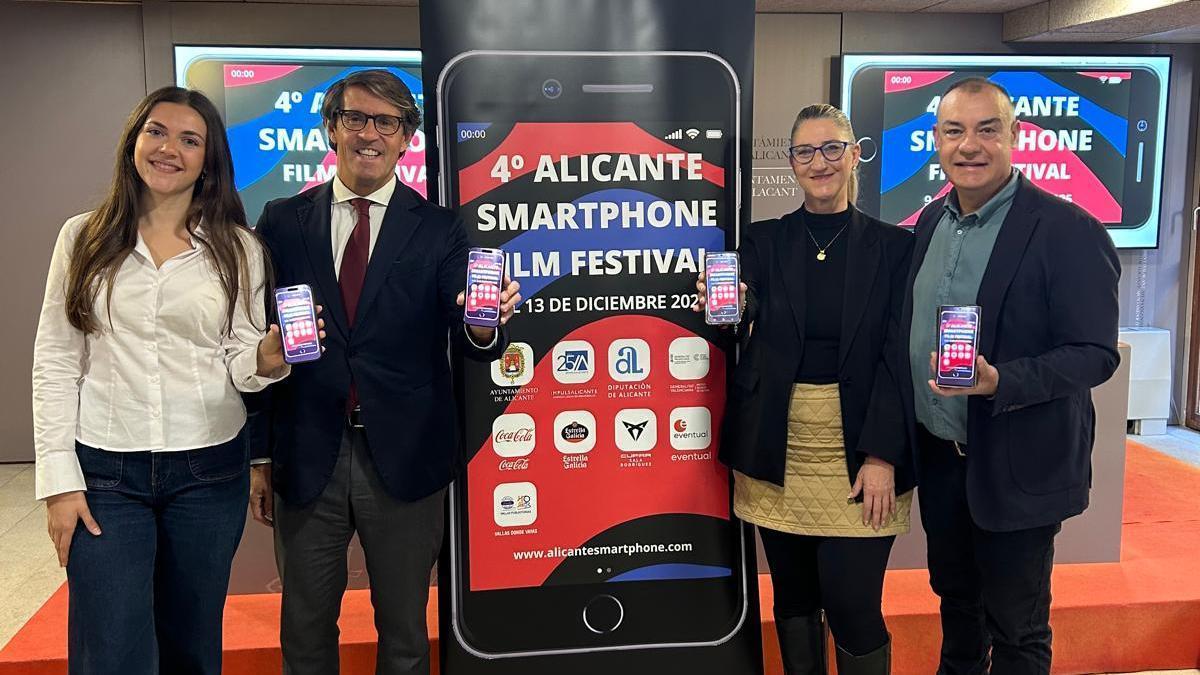 Presentación de la cuarta edición de Alicante Smartphone Film Festival