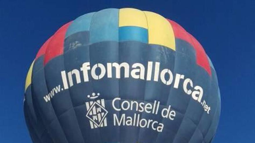 El globo de Mallorca Balloons.