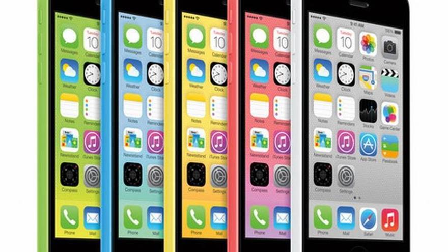 El iPhone 5C estará disponible en 16 y 32 GB y en cinco colores