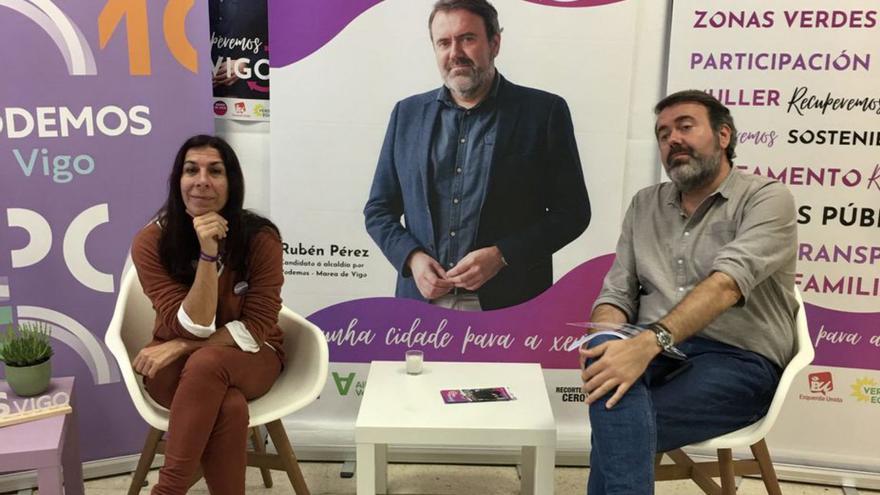 Podemos-Marea de Vigo presenta un programa con 500 propuestas