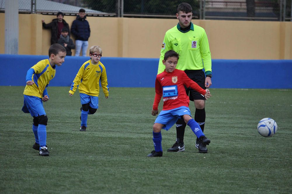 Fútbol base del fin de semana