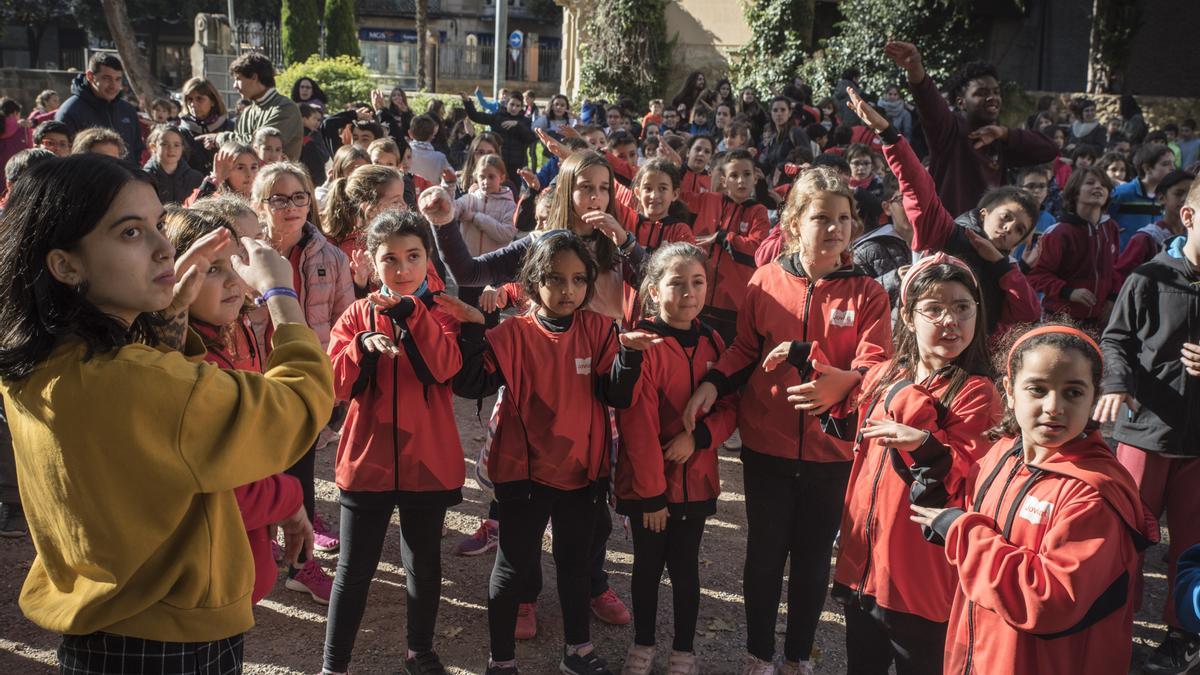 Un acte d&#039;una edició anterior de la Setmana dels Drets dels Infants