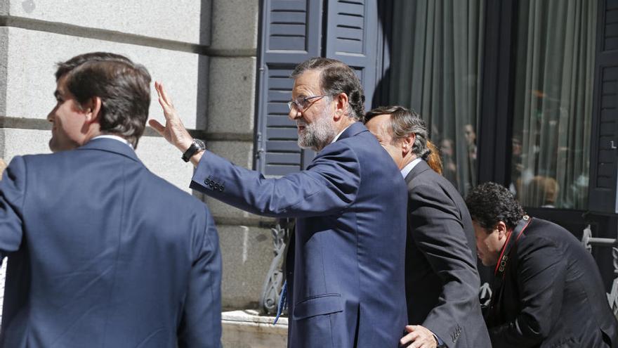 Primera jornada del debate de investidura de Mariano Rajoy