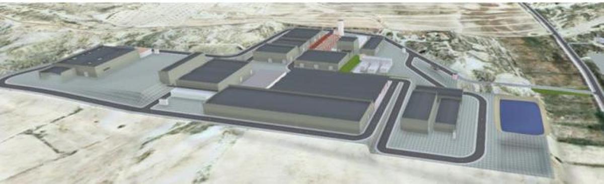 Recreación virtual de la planta basuras sin vertedero presentada por Prezero-Cívica en 2024. En este proyecto aparece una instalación de incineración que el Consorcio asegura que se descarta ahora.