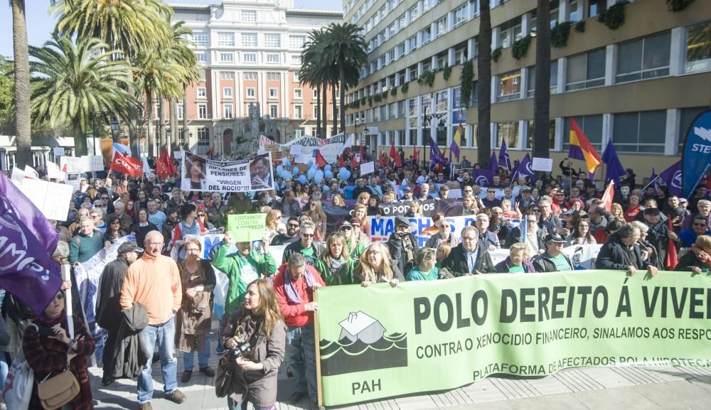 Marcha da Dignidade en A Coruña