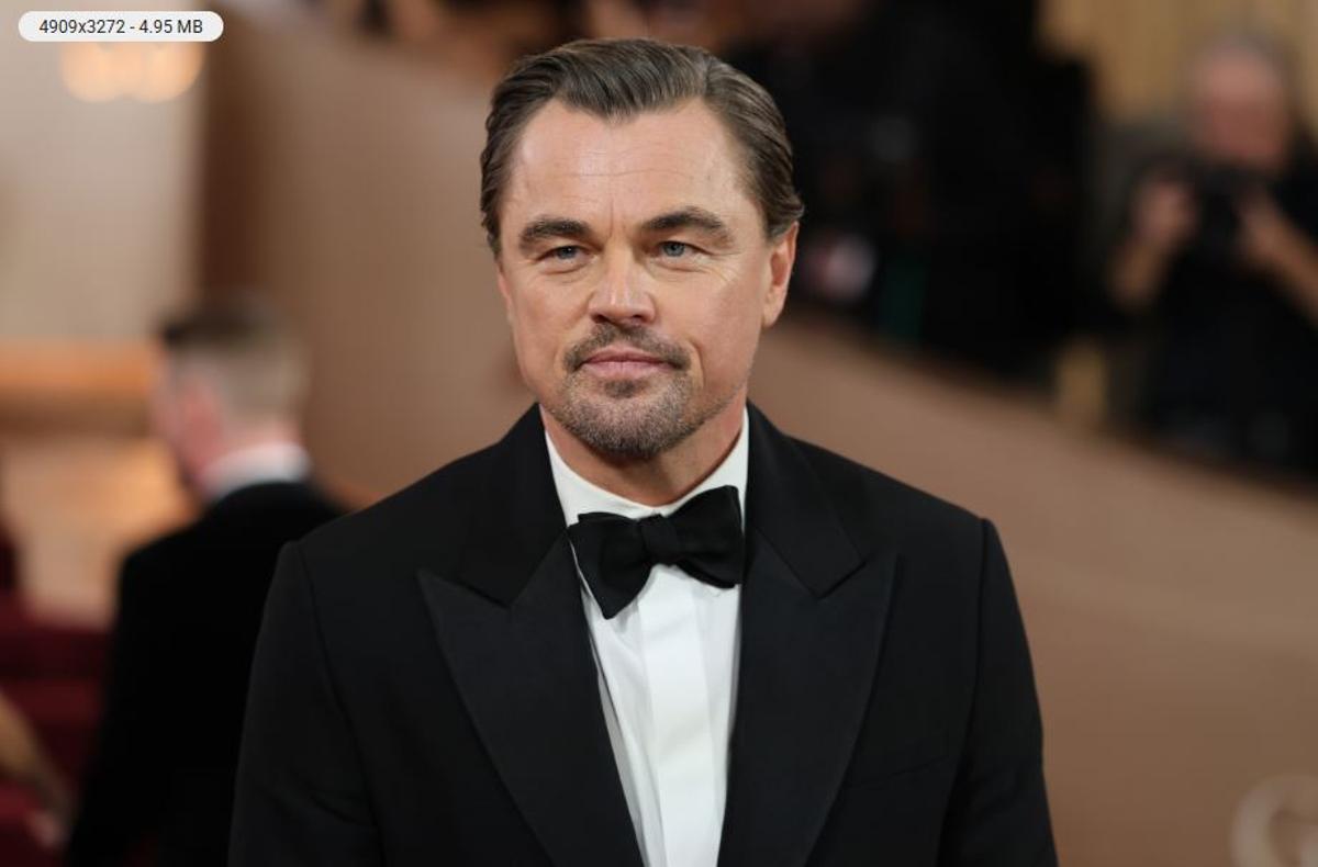 Leonardo DiCaprio, en la gala de los Globos de Oro de este año.