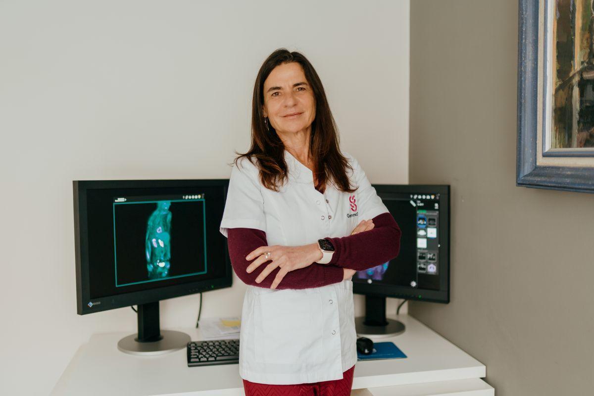 Raquel Gastón, socia fundadora de Gamma Scan, centro de medicina nuclear en Zaragoza