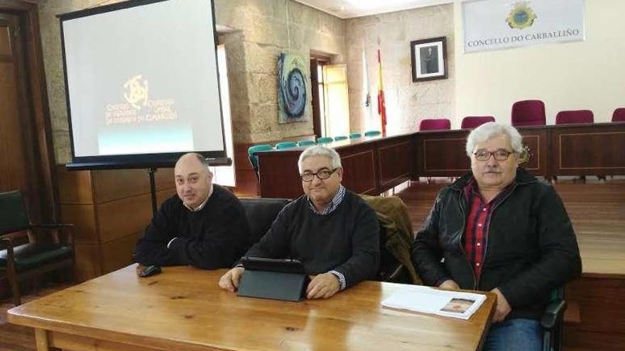 Jorge Lama, José Luis Sobrado y Miguel A. García. // FdV