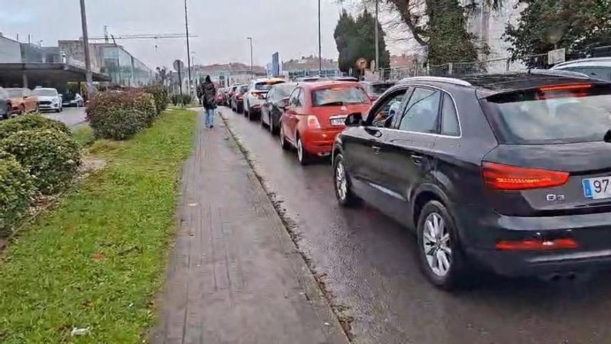 Huelga de buses en Santiago: la situación en el Clínico