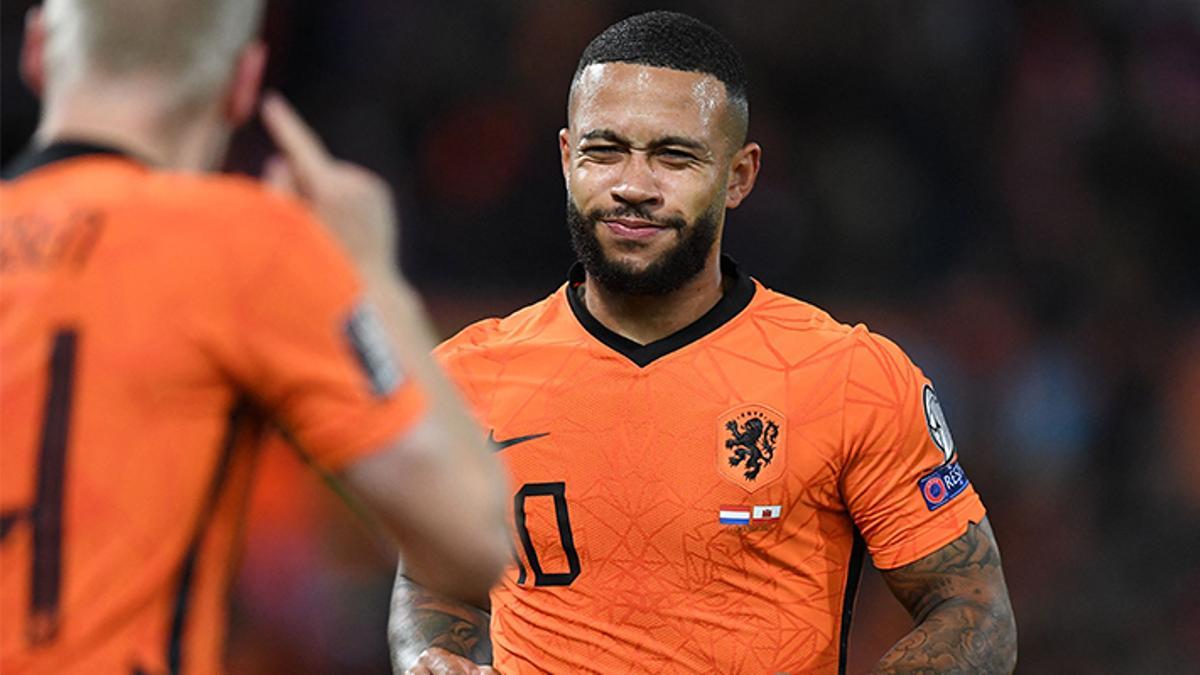 Memphis Depay hace historia con la selección neerlandesa