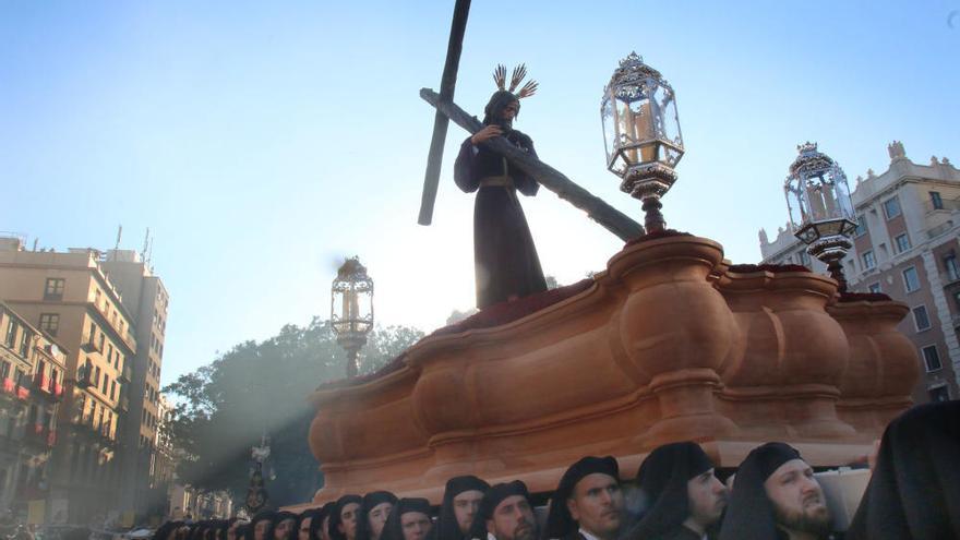 Un momento de la procesión del pasado Miércoles Santo.