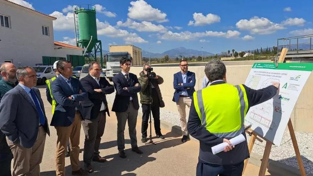 La Junta también ha iniciado la ampliación de la EDAR del Bajo Guadalhorce.