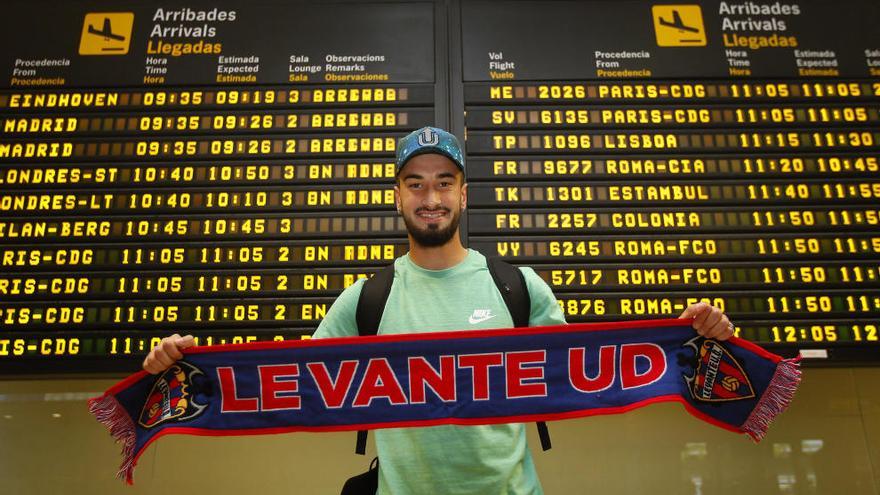 Cabaco aterrizó en Valencia