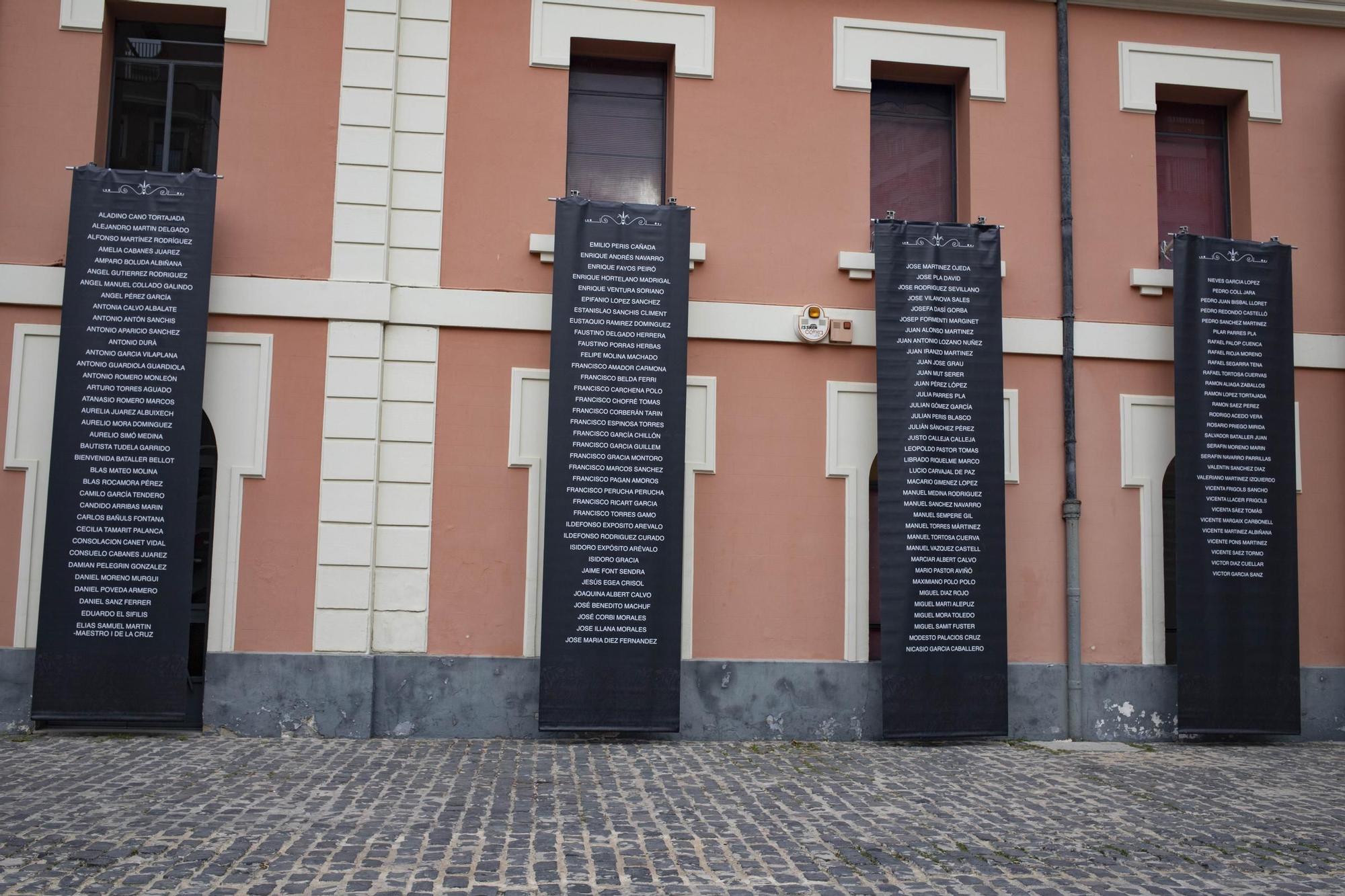 Homenaje a las víctimas del Bombardeo de Xàtiva de 1939