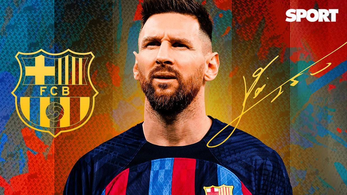 Messi ficha por el barca