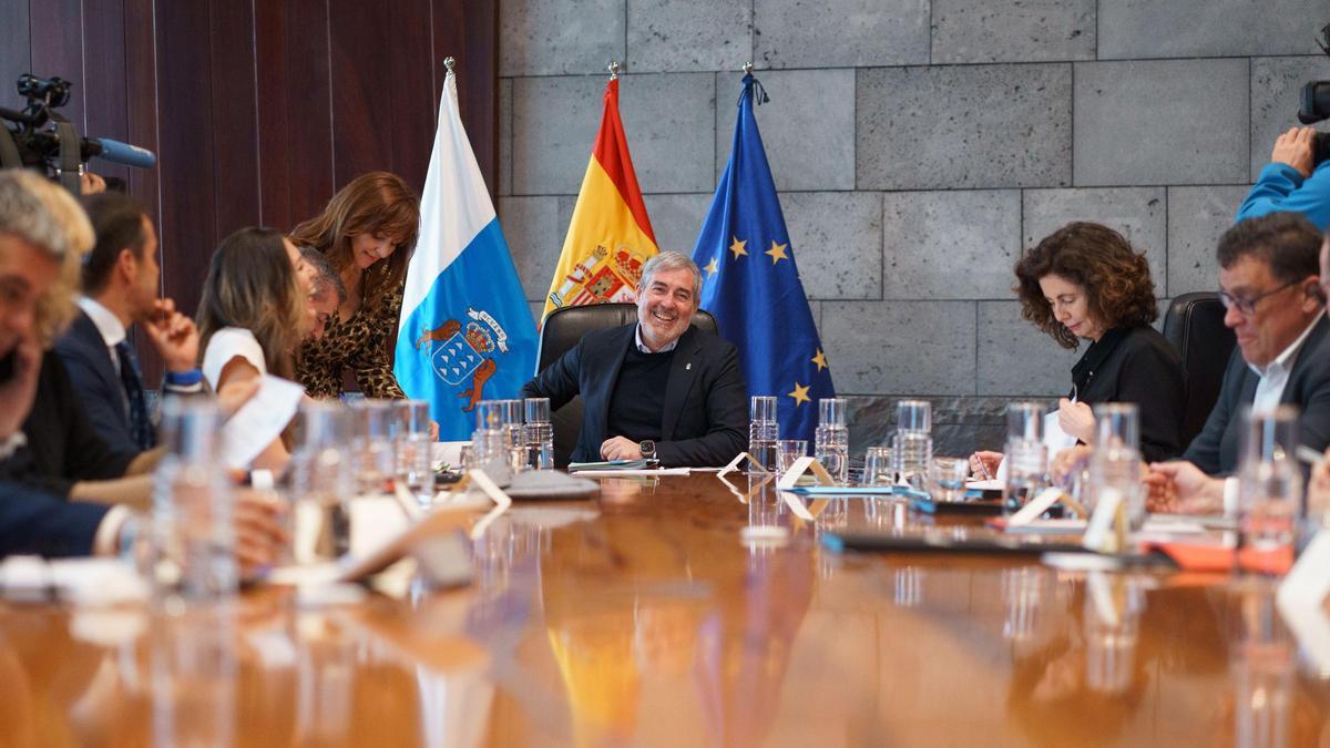 Imagen del Consejo de Gobierno de este lunes.