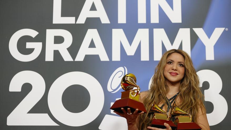 Shakira, en los Latin Grammy.