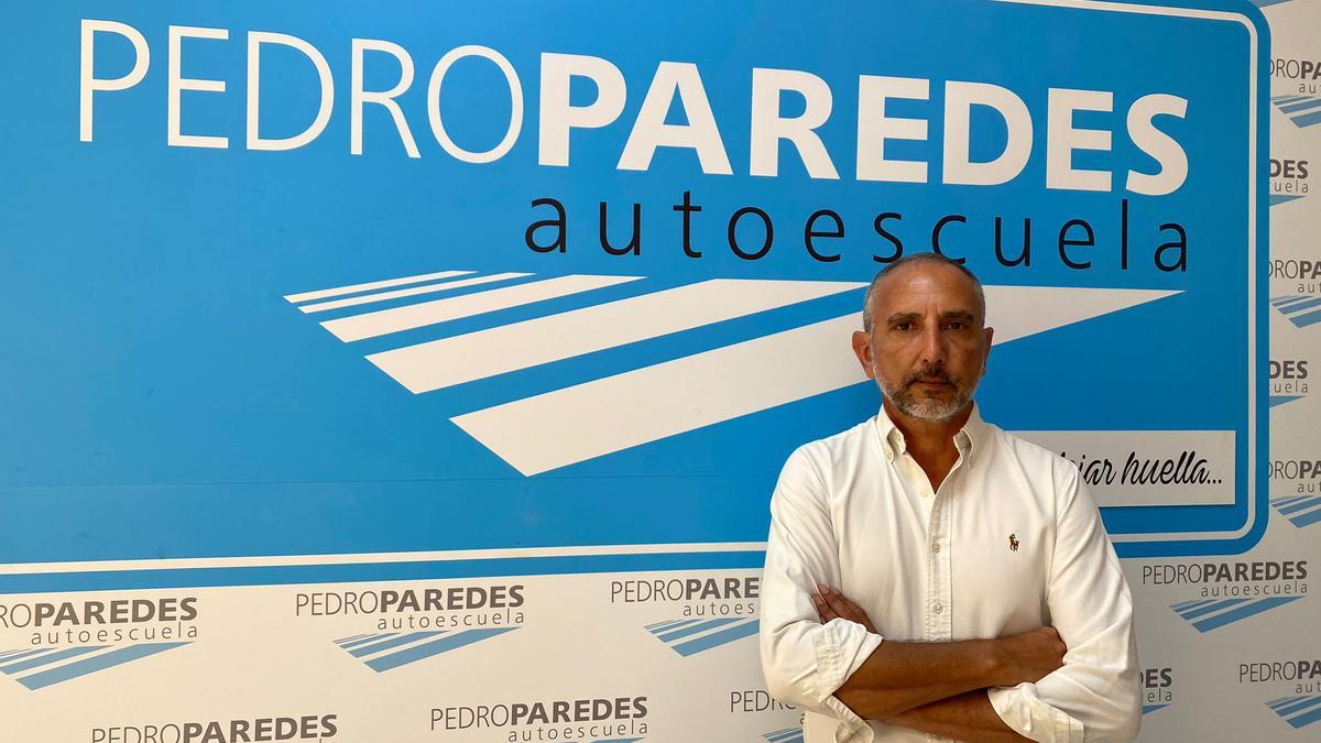 Pedro Paredes, representante autoescuelas Extremadura.