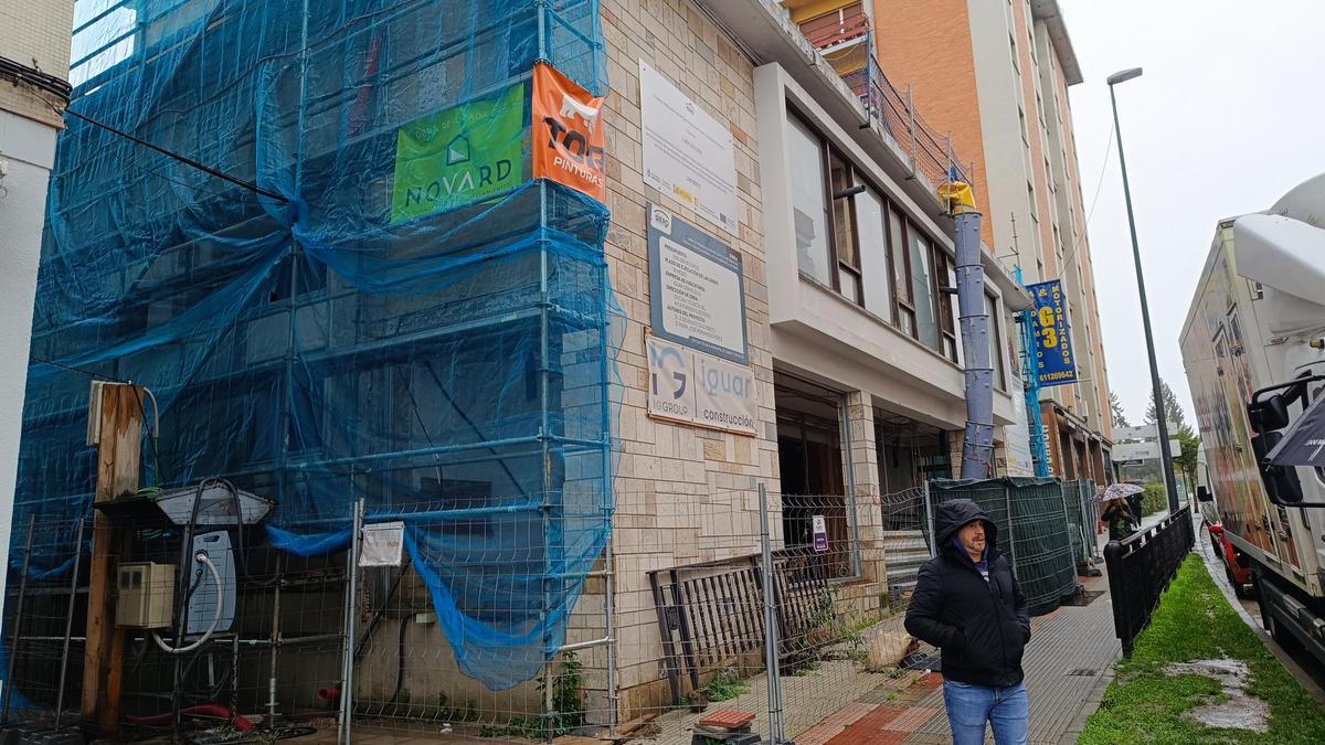 La futura escuela infantil de Pola de Siero, en el antiguo cine.