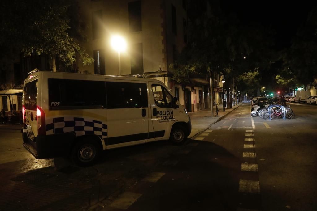 Toque de queda en los barrios Arxiduc, plaza de Toros, Son Forteza Sud y Son Oliva