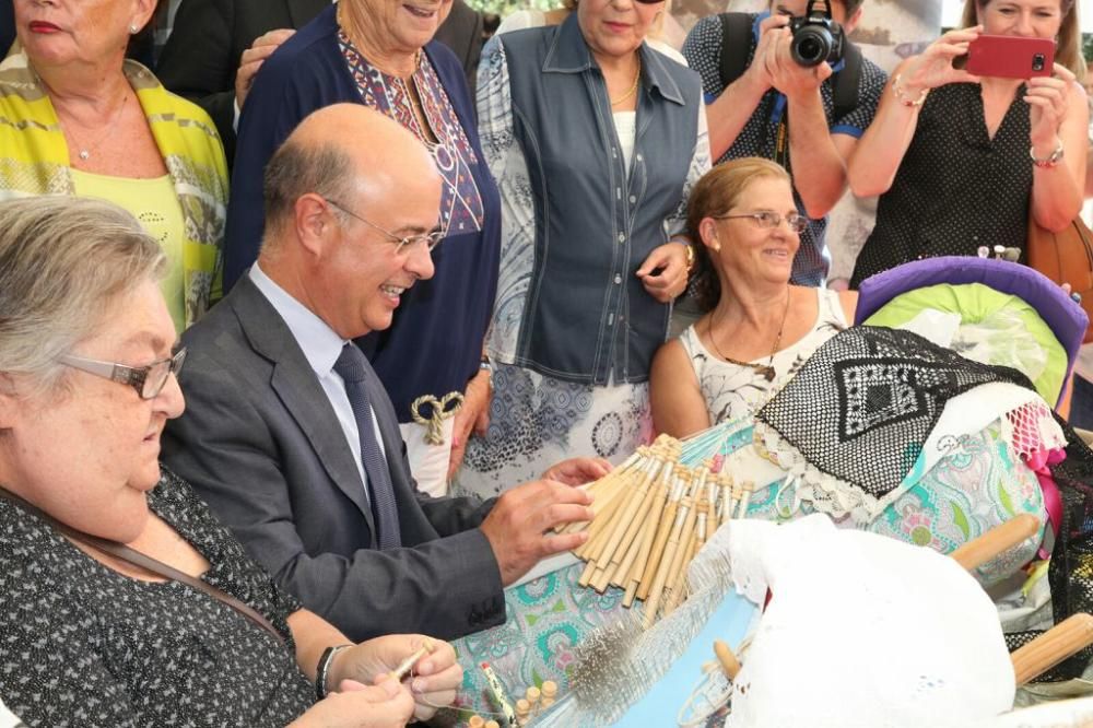 Inauguración de la Feria de Artesanía de la Región