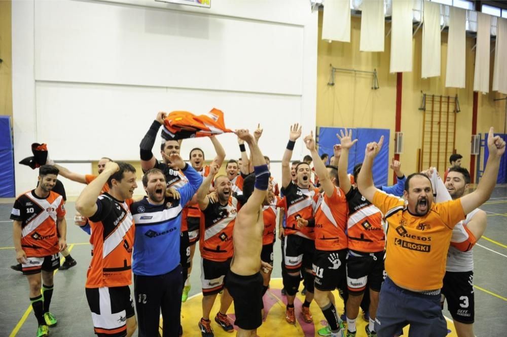 Balonmano: El CAB Cartagena, campeón de Segunda