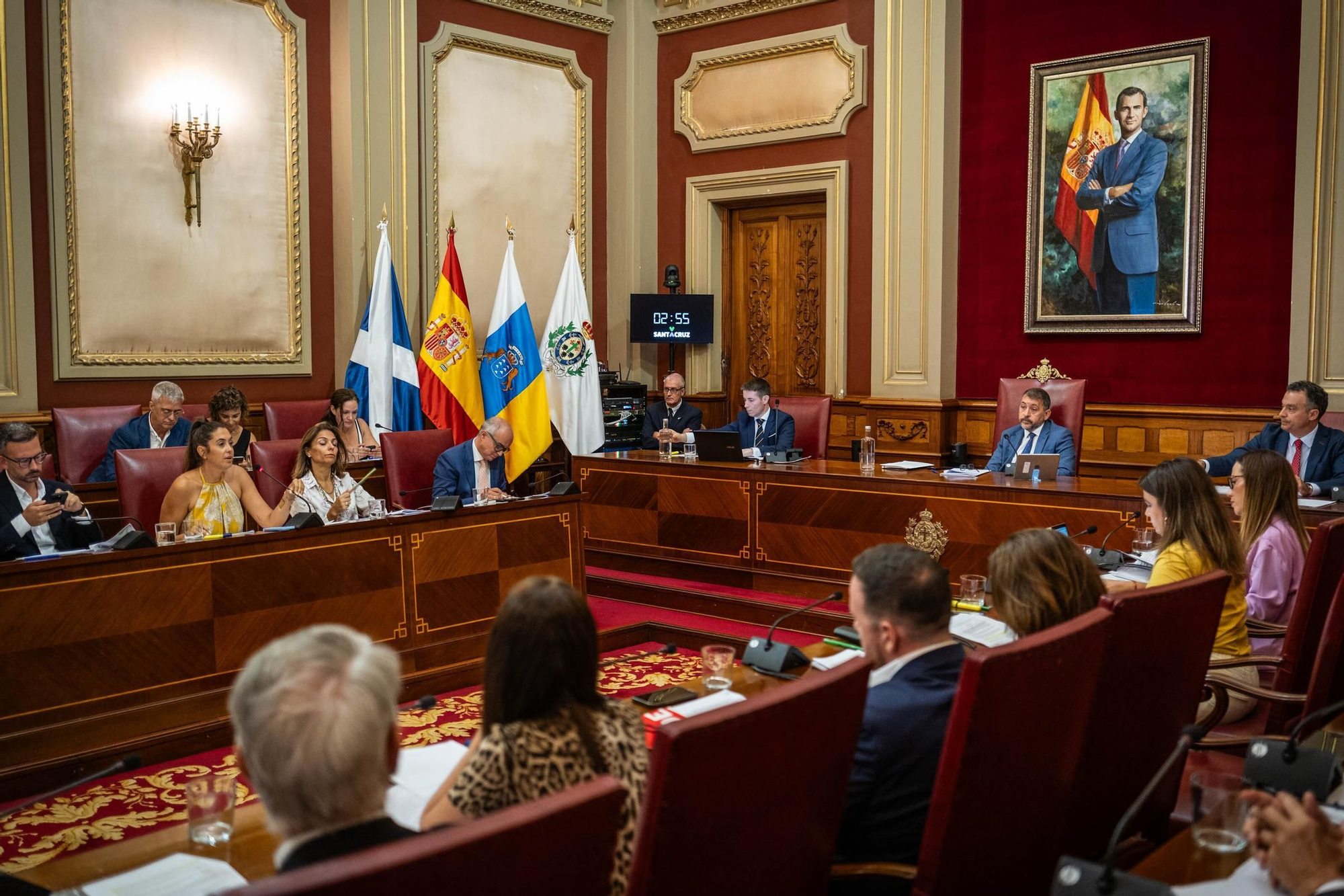 Pleno de Santa Cruz de Tenerife