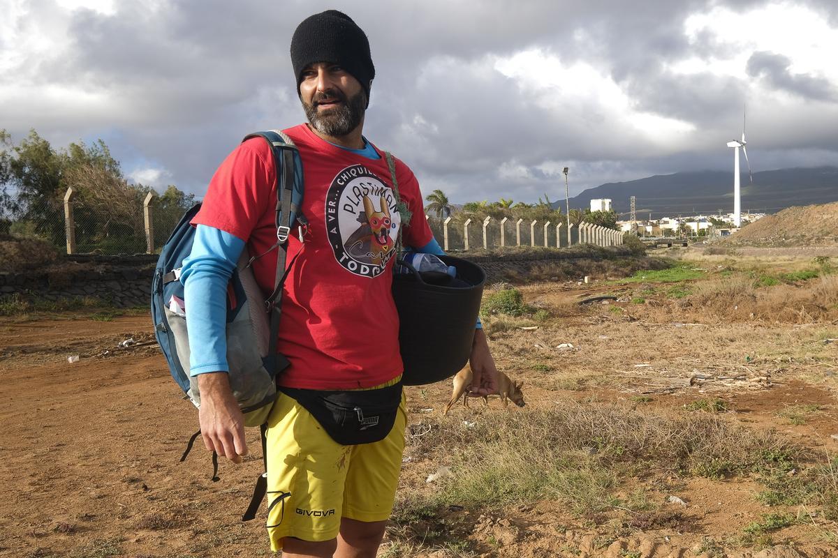 Limpieza de la playa de Ojos de Garza