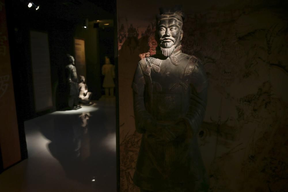 Exposición de los Guerreros de Xi'an en Los Prados
