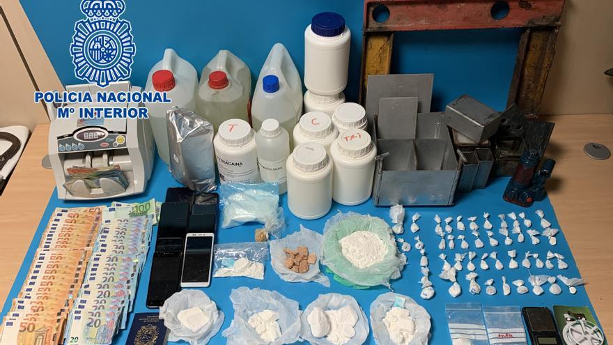 Desmantelan una red de tráfico de cocaína en Castelló