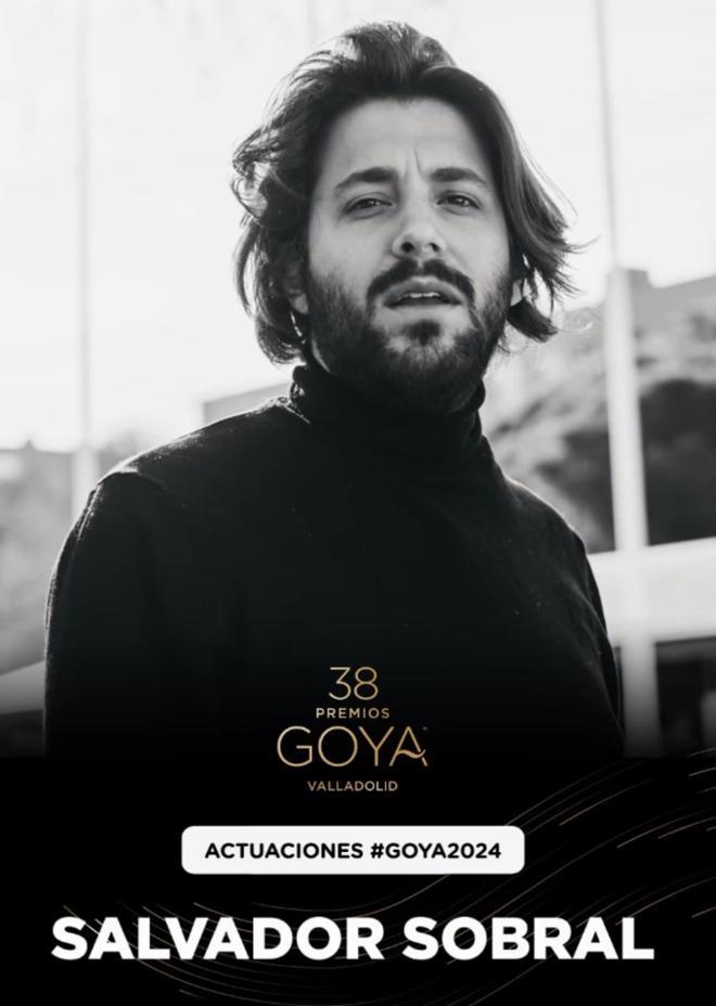 SALVADOR SOBRAL Academia de Cine Premios Goya