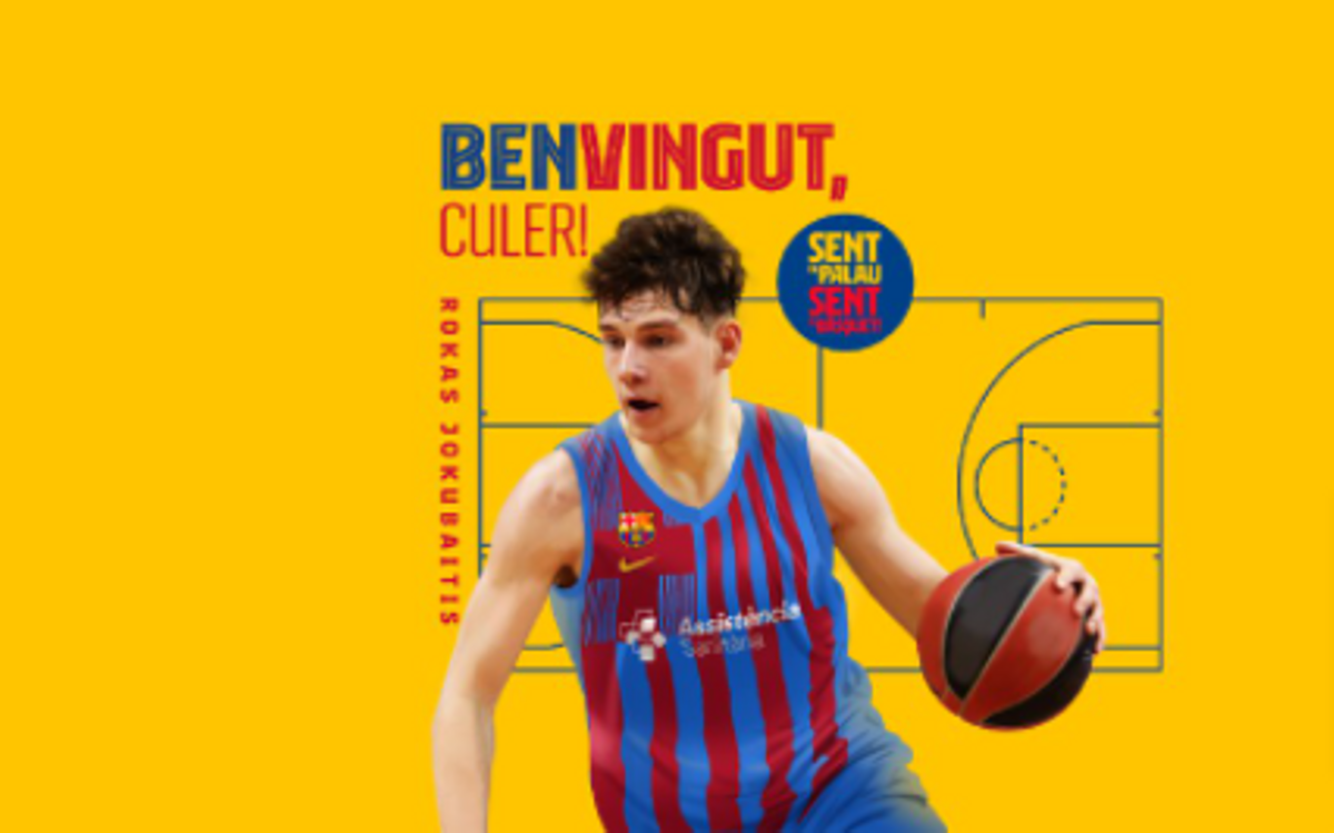 El Barça fitxa el jove talent lituà Rokas Jokubaitis El Barça fitxa el jove talent lituà Rokas Jokubaitis