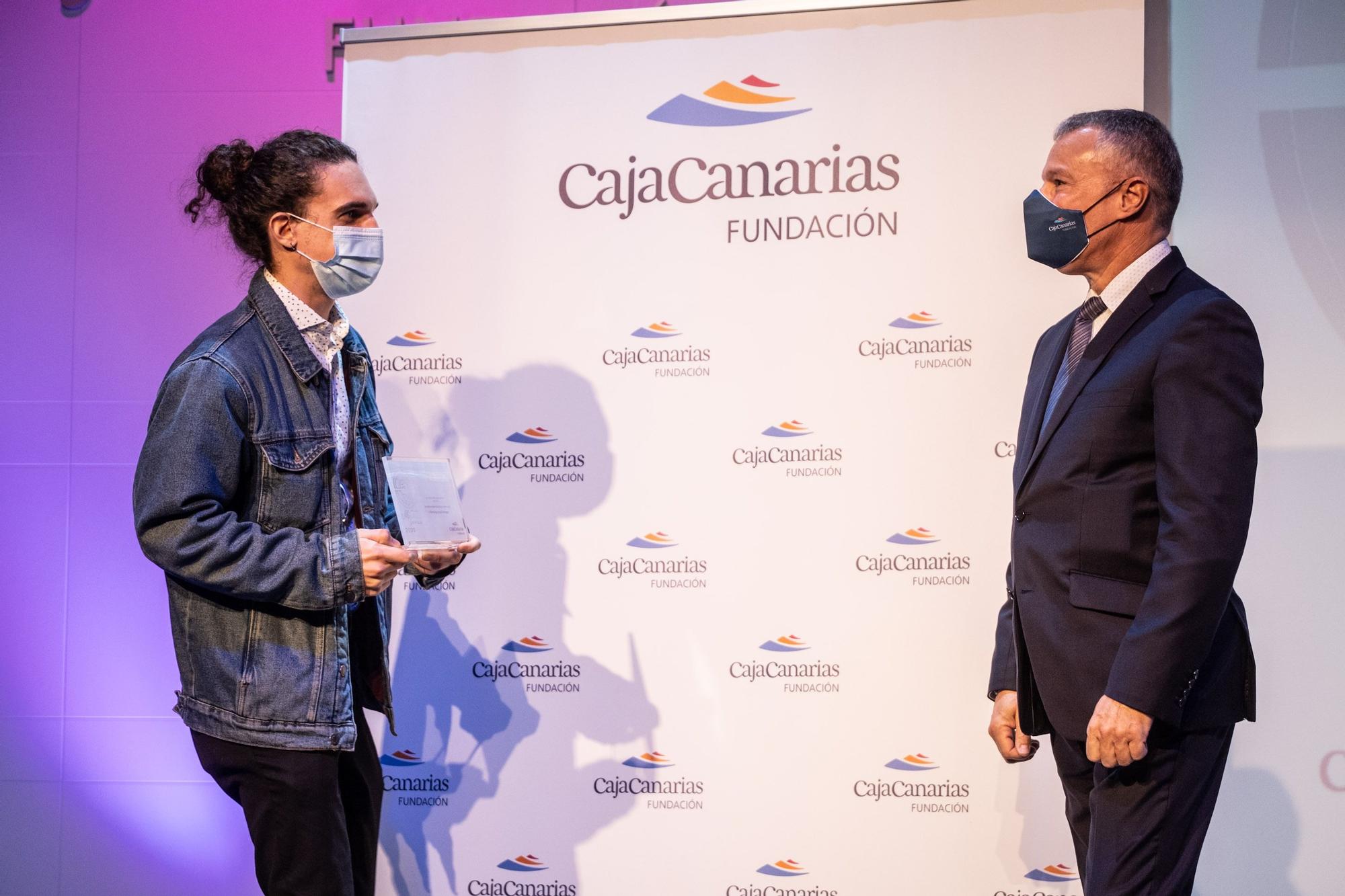Entrega de los premios culturales de CajaCanarias 2020
