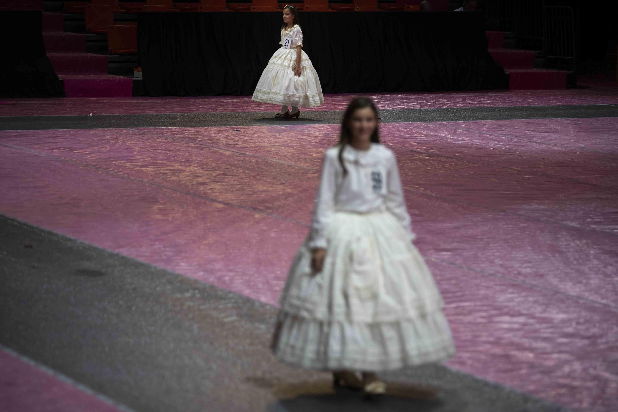 Así ha sido el ensayo de la gala para la elección de las cortes falleras 2023: infantiles