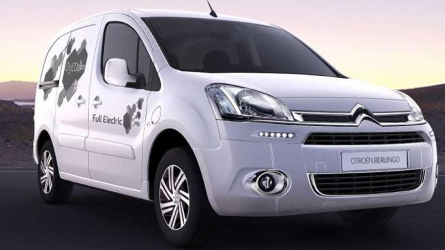 El Citroën Berlingo eléctrico. // FdV