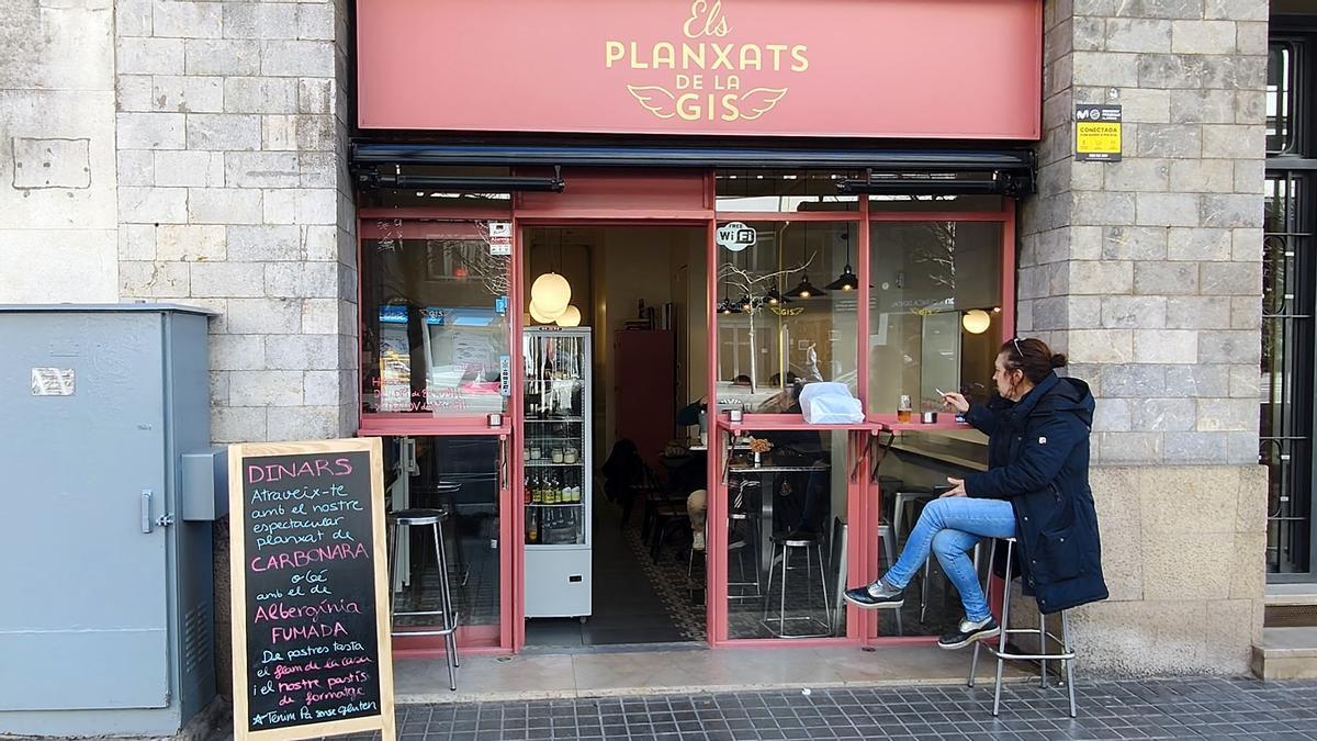 La entrada de Els planxats de la Gis.
