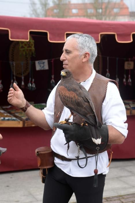 El casco urbano retrocede casi mil años con la Feira Medieval