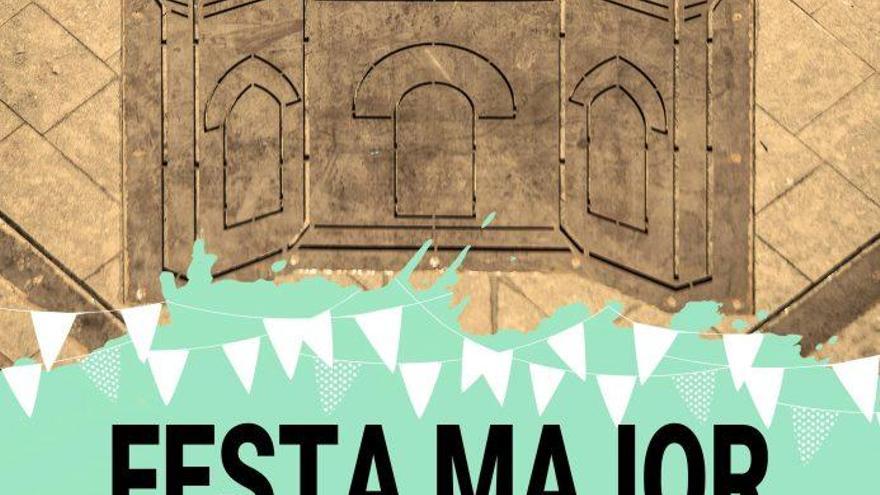 Fragment del cartell de la Festa Major