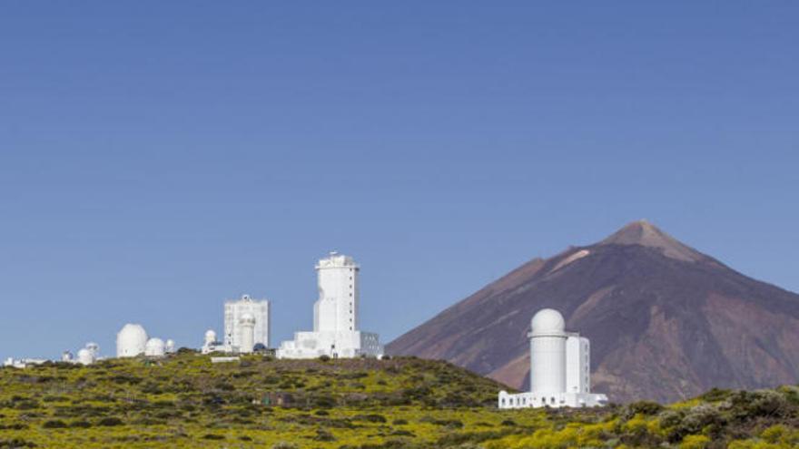 Observatorio de Izaña del Instituto de Astrofísica de Canarias en el Teide, Tenerife.