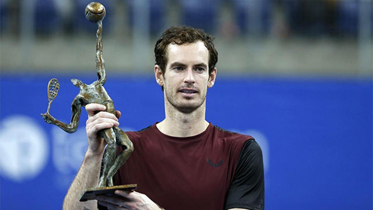 Murray derrota a Wawrinka y se consagra en Amberes (3-6, 6-4, 6-4)