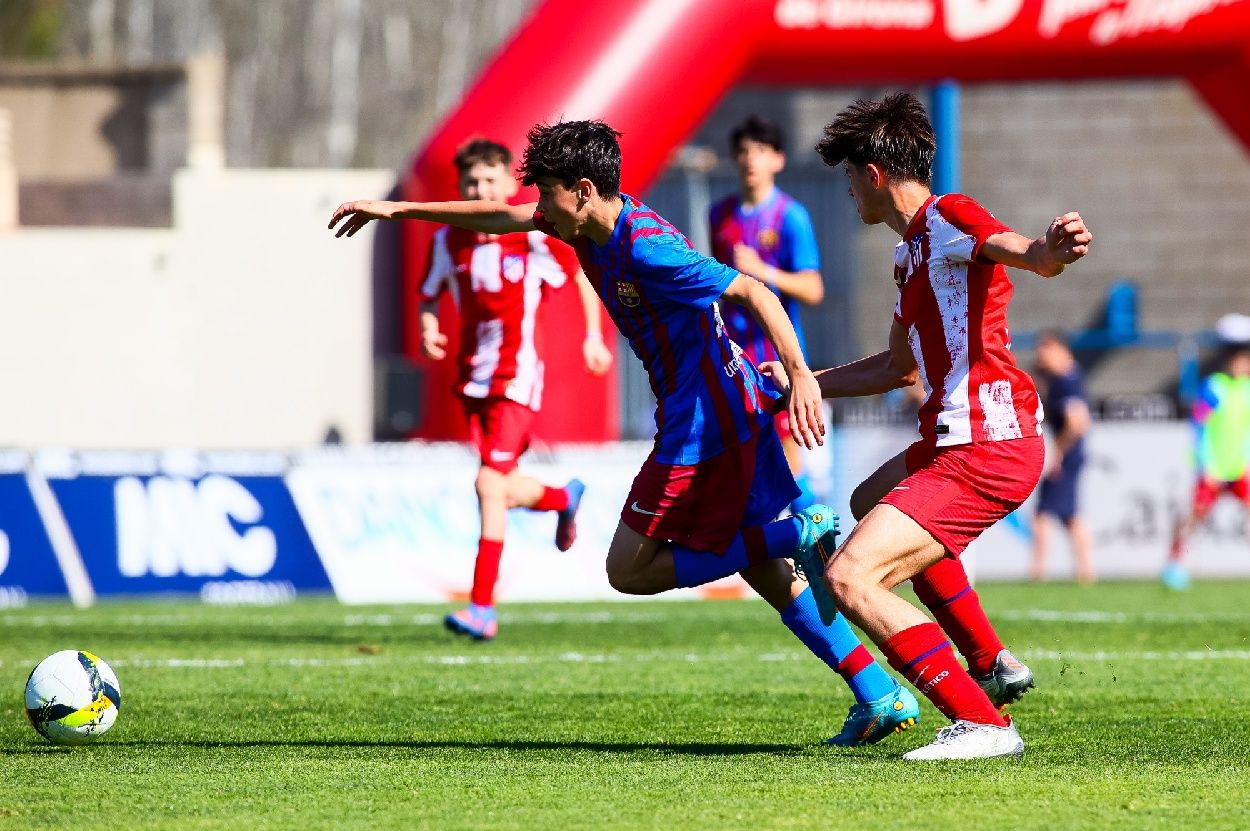 FC Barcelona i Athletic Club triomfen en la cloenda del MICFootball a Palamós