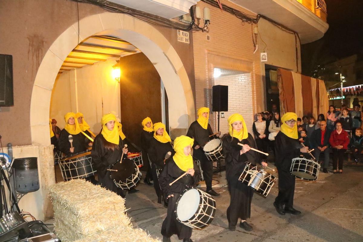 Imagen de uno de los colectivos musicales participantes en la jornada inaugural de Al-qüra.