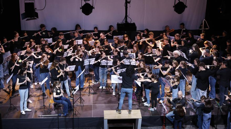 Concierto de flautistas de los centros asturianos