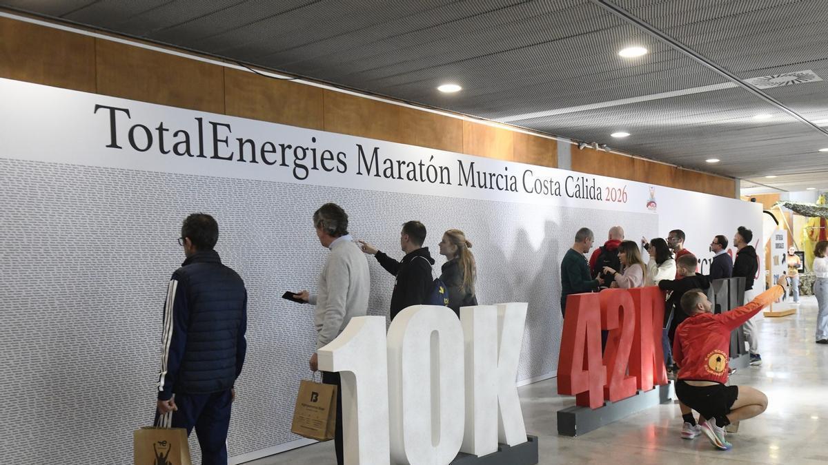 TotalEnergies Murcia Maratón Costa Cálida: entrega de dorsales