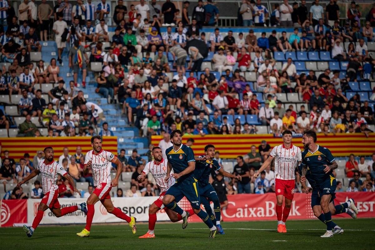 Final de la Copa Catalunya entre el Girona y el Espanyol