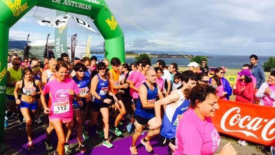 Corredores en la última edición de la carrera solidaria de Figueras.