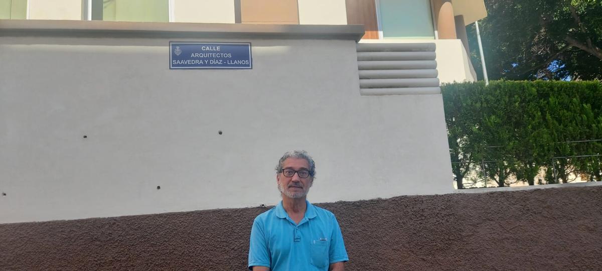 El letrado Antonio Padilla, que exigió la restitución del nombre de la calle Tolerancia.